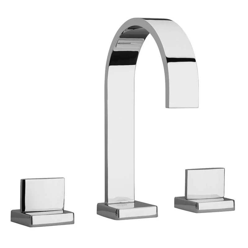 Authentic LaToscana Novello Chrome Roman Tub Faucet With Lever Handles