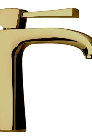 LaToscana Lady Matt Gold Single Lever Handle Lavatory Faucet Secure Checkout