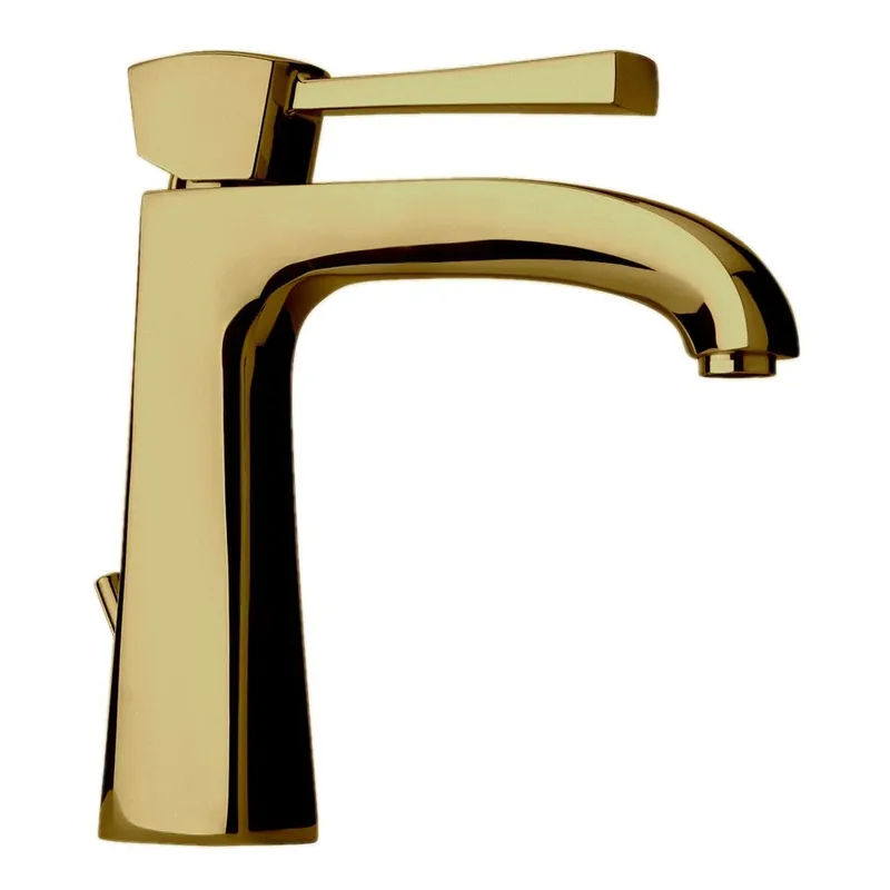 LaToscana Lady Matt Gold Single Lever Handle Lavatory Faucet Secure Checkout