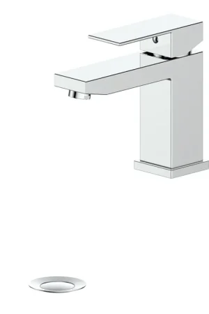 ZLINE North Lake Single Hole 1.5 GPM Chrome Bathroom Faucet With Drain Price Cut