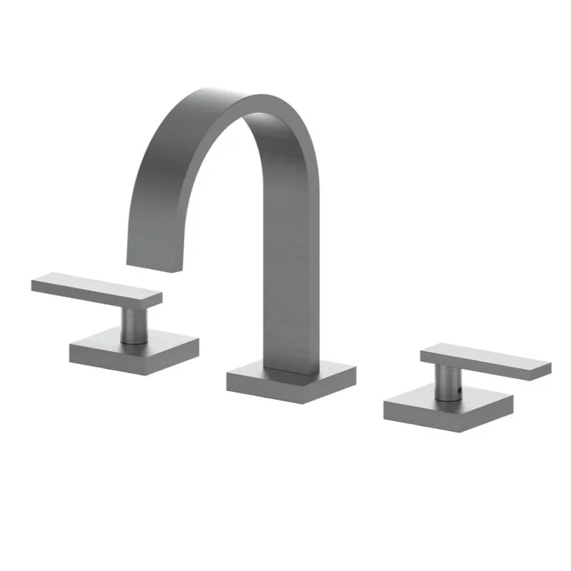 ZLINE Bliss Widespread 1.5 GPM Gun Metal Bathroom Sink Faucet With Drain Holiday Sale