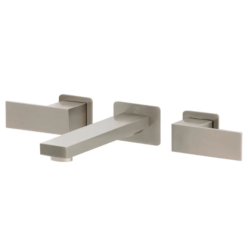 Trending ZLINE Bliss Brushed Nickel Wall Mounted 1.5 Gpm Bathroom Faucet