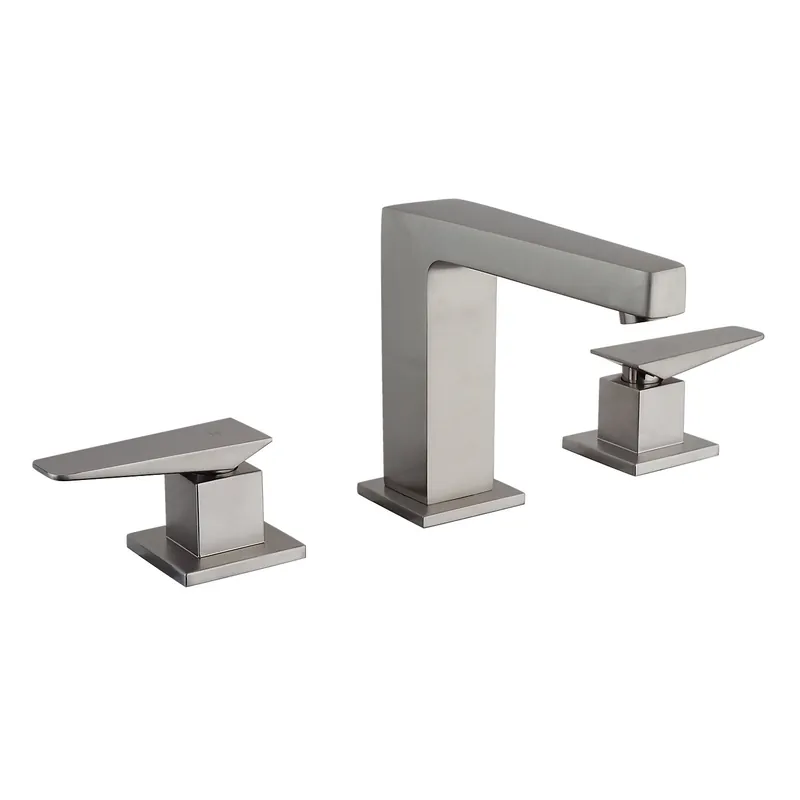 Fortis 942140CBN Abruzzo Brushed Nickel Two-Handle 8" Widespread Bathroom Sink Faucet Trusted Brand