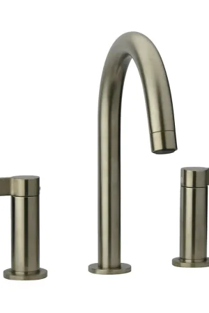 Hassle-Free Returns Fortis 922140CBN Brera Brushed Nickel Two-Handle 8" Widespread Bathroom Sink Faucet
