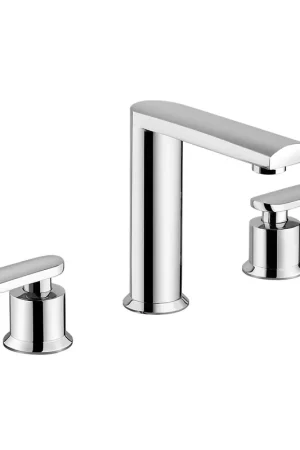Next Day Delivery Fortis 602140CPC Vitrina Polished Chrome Two-Handle 8" Widespread Bathroom Sink Faucet