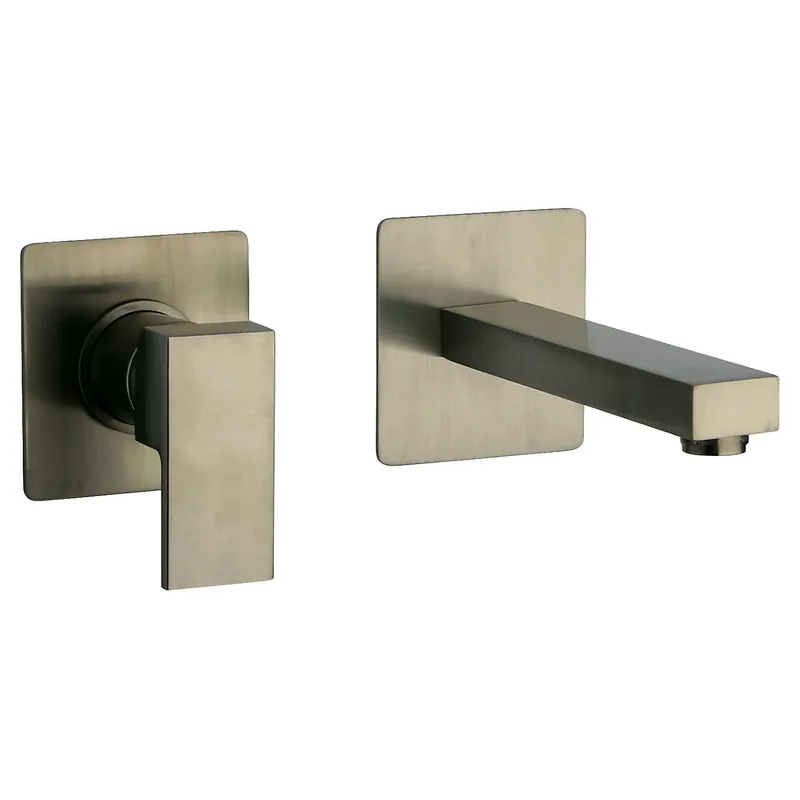 Fortis 842080CBN Corsini Brushed Nickel Single-Handle 8" Wall-Mount Bathroom Sink Faucet Factory Price