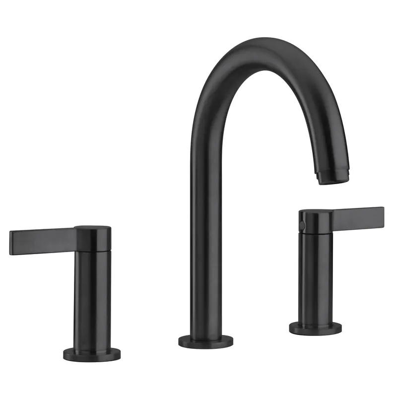 Discount Fortis 9210200MB Brera Matte Black Two-Handle Deck-Mounted Roman Tub Faucet Trim