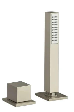 Get Yours Fortis 844470CBN Brushed Nickel Square Roman Tub Hand Shower Diverter Kit