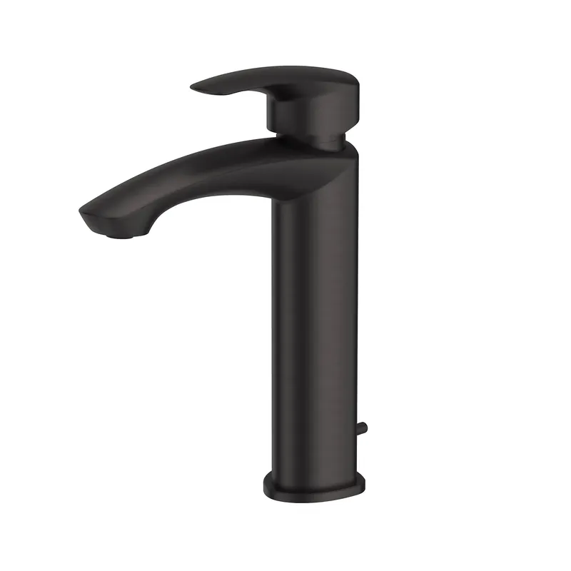 TOTO GM 1.2 GPM Matte Black Semi Vessel Single Handle Faucet Luxury