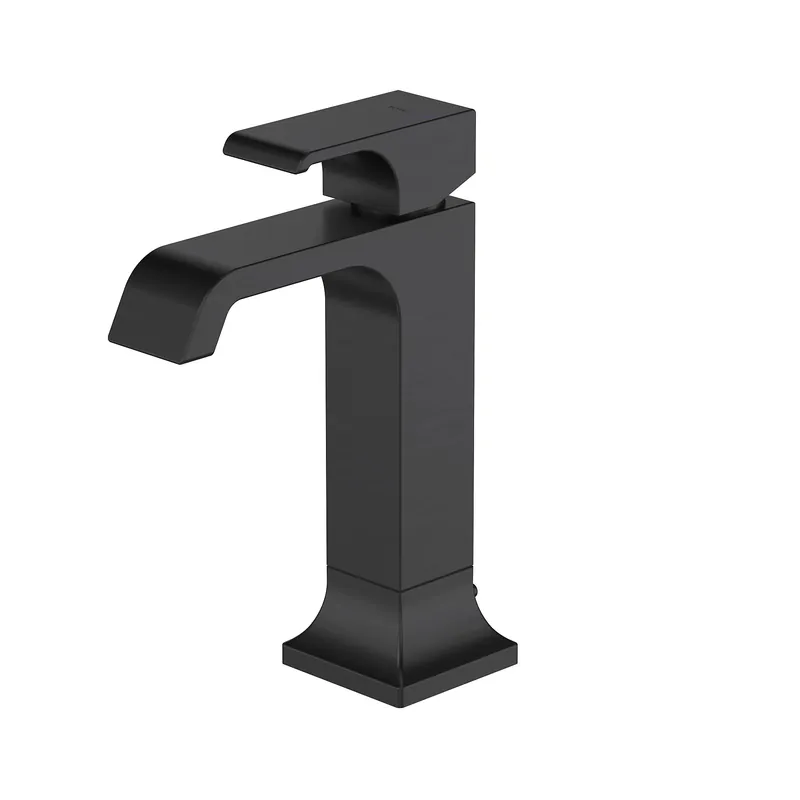 No Minimum Order TOTO GC 1.2 GPM Matte Black Semi Vessel Single Handle Faucet