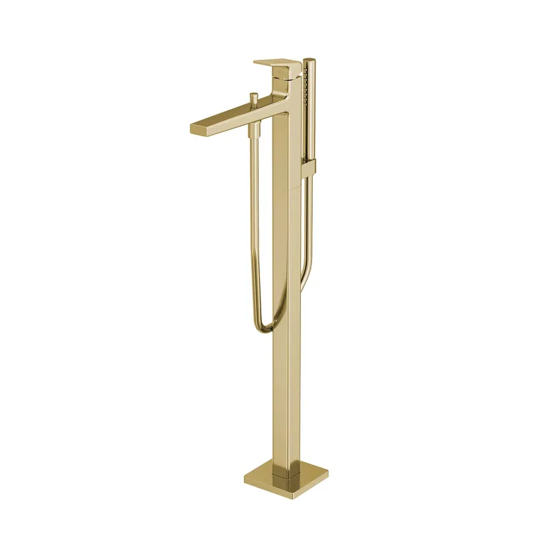 While Supplies Last TOTO GB Polished French Gold Freestanding Tub Filler