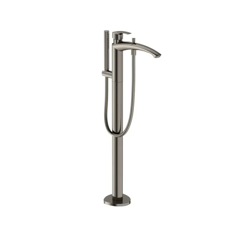 TOTO GM Polished Nickel Floor Mounted Freestanding Tub Filler With Handshower Shop Now