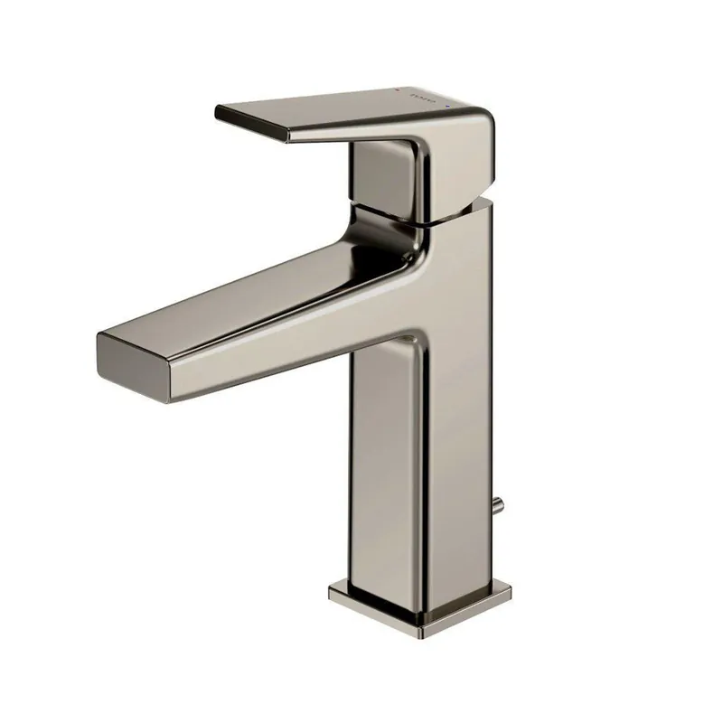 Editor’s Pick TOTO GB 1.2 GPM Polished Nickel Single-Handle Bathroom Sink Faucet With Comfort Glide