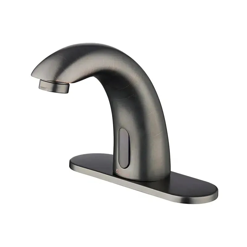 5Seconds Mercury Series 4" Bronze Touchless Bathroom Faucet With Temperature Control Limited Edition