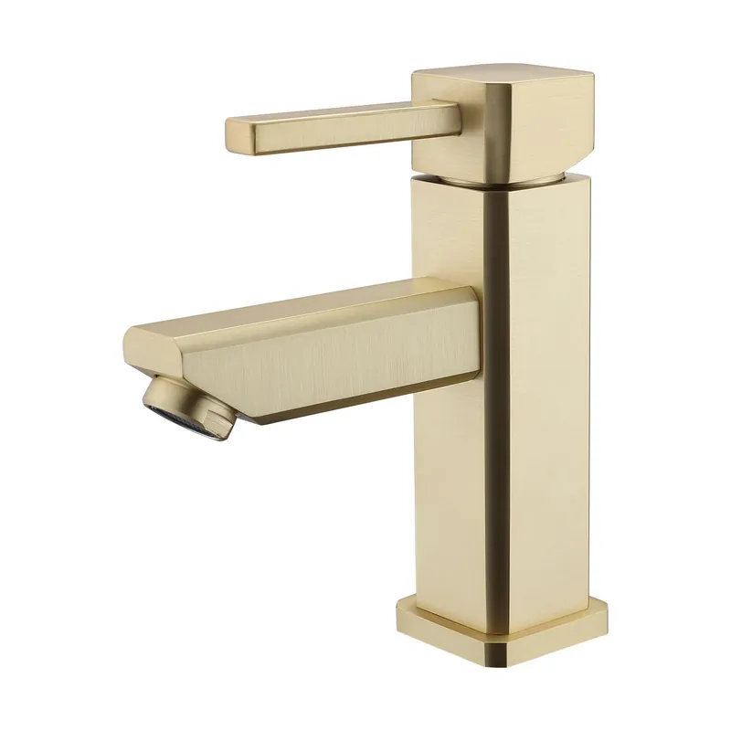 High Quality Legion Furniture ZY6301 Gold 1.5 GPM Faucet With Pop-up Drain