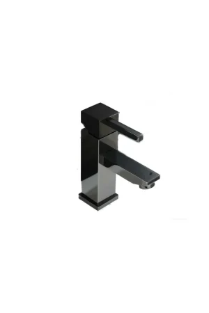 Free Returns Legion Furniture ZY6003 Gloss Black Brass Material Faucet With Pop-up Drain