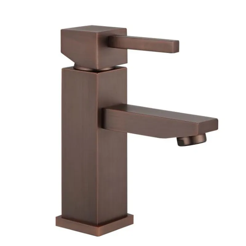 Legion Furniture ZY6003 Brown Bronze Brass Material Faucet With Pop-up Drain Latest