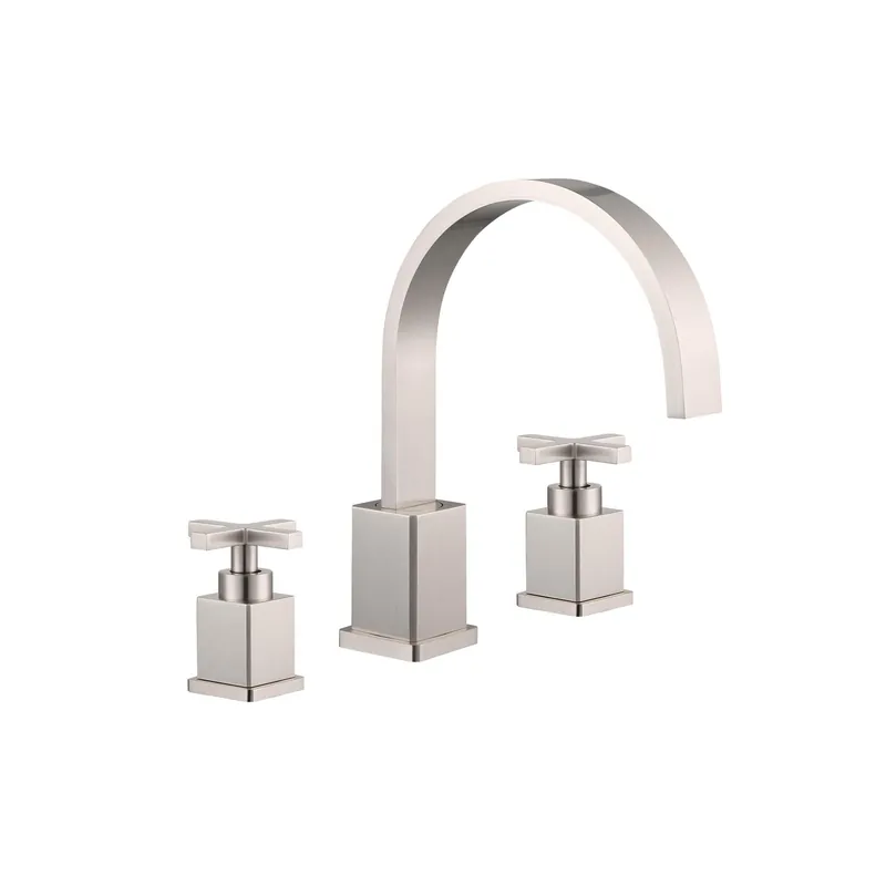 Viral Legion Furniture ZY2511 Brushed Nickel Brass Material Faucet With Pop-up Drain