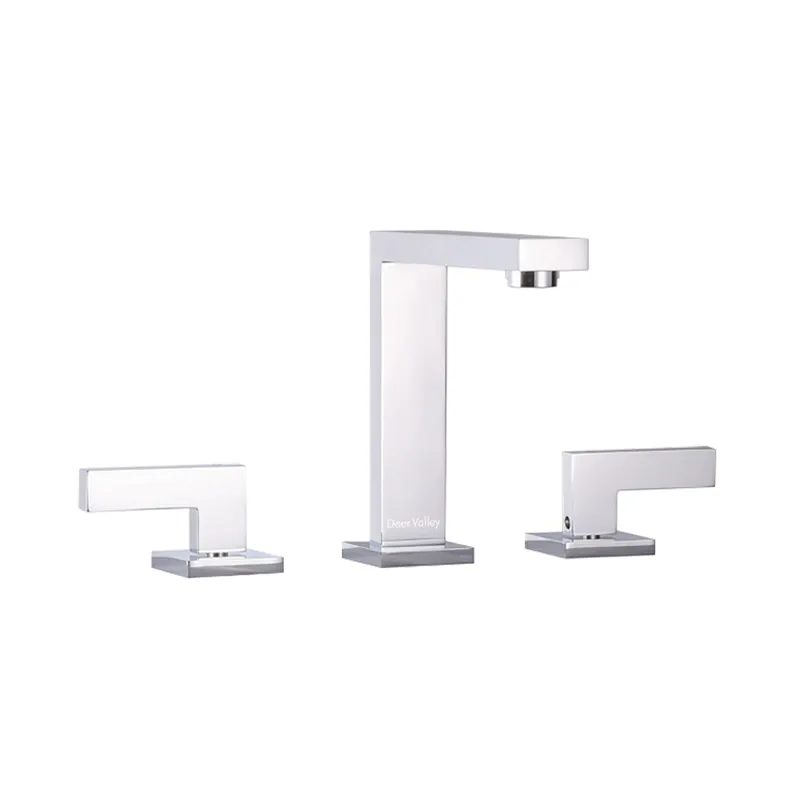 Shop Now DeerValley Dynasty Chrome Brass Widespread Bathroom Faucet