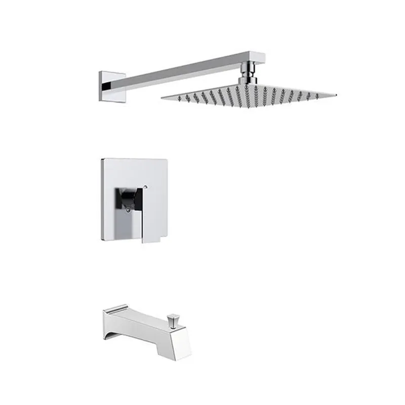 BNK BFS5401CH Polished Chrome Shower And Tub Faucet Original
