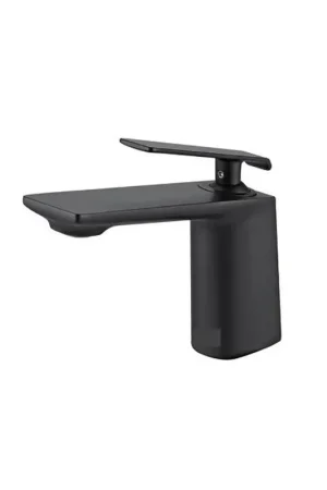 BNK BFB5103MB Matt Black Single Handle Lavatory Faucet With Single-Hole Mounted In Demand