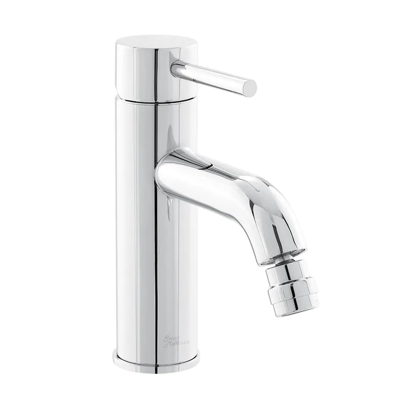 Professional Grade Swiss Madison Ivy 7" Chrome Single Hole Fixture Mounted Bidet Faucet With Flow Rate of 1.28 GPM