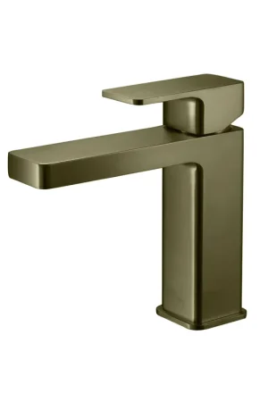 Cheap Flusso Faucets Serie 196 Single Hole Top Handle Bathroom Faucet in Army Green