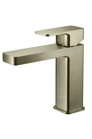 Express Delivery Flusso Faucets Serie 196 Single Hole Top Handle Bathroom Faucet in Light Verde