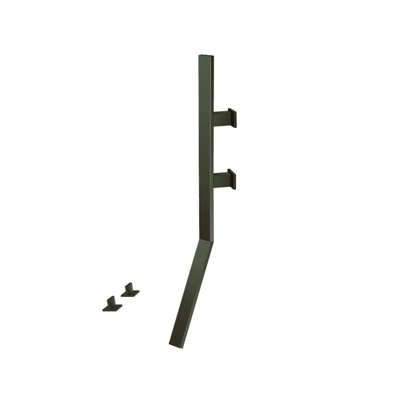 Seasonal Sale Flusso Faucets Infinity Wall Mount Faucet With Deck Handles in Dark Green