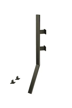 Buy Online Flusso Faucets Infinity Wall Mount Faucet With Deck Handles in Gun Metal Grey