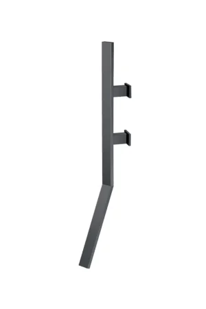Buy Today Flusso Faucets Infinity Wall Mount Faucet Spout in Dark Grey