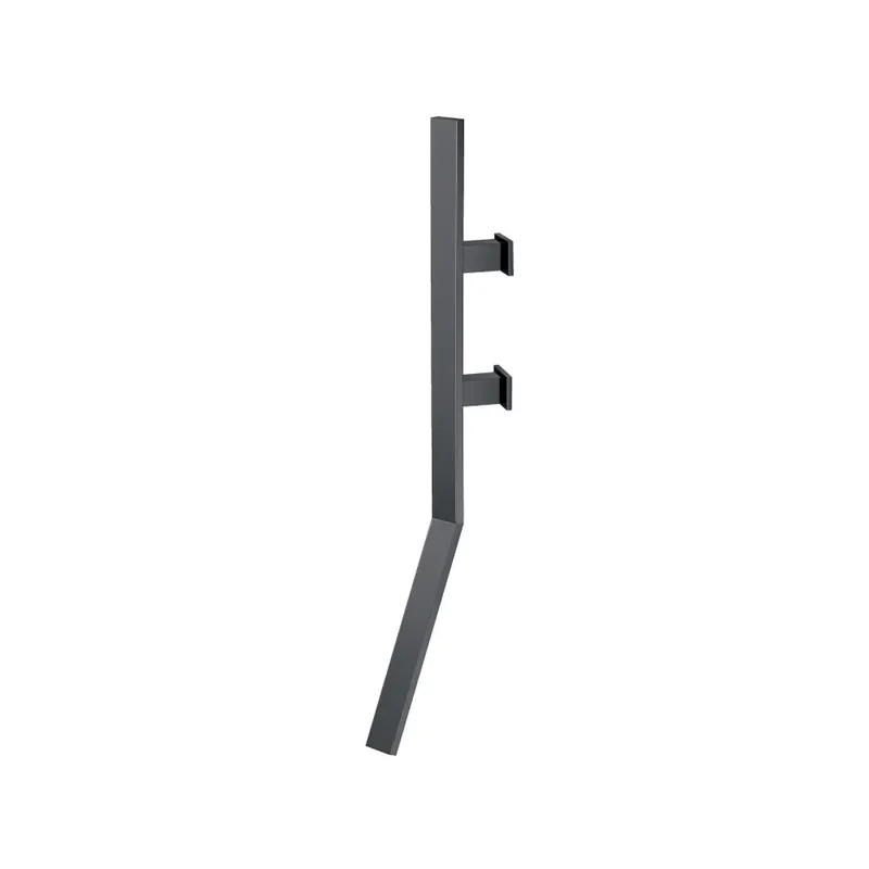 Buy Today Flusso Faucets Infinity Wall Mount Faucet Spout in Dark Grey