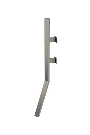 Editor’s Pick Flusso Faucets Infinity Wall Mount Faucet Spout in Steel Grey
