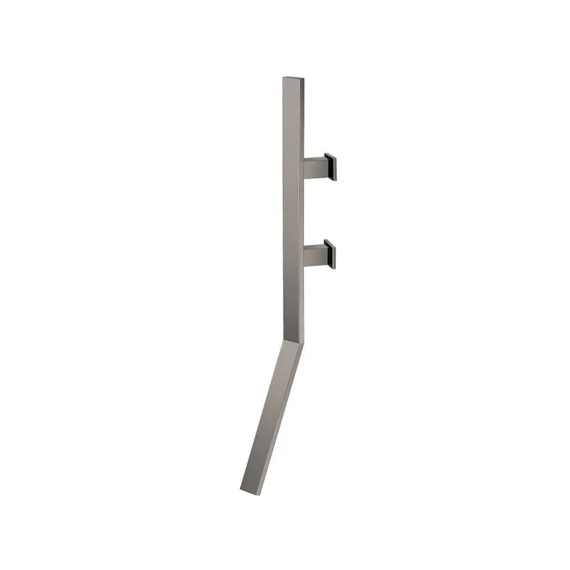 Editor’s Pick Flusso Faucets Infinity Wall Mount Faucet Spout in Steel Grey