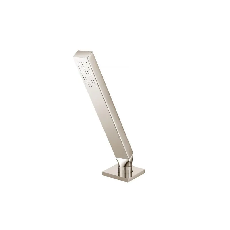 Bulk Order Flusso Faucets Universal Fixtures Deck Mount Hand Held Holder With Hose in Polished Nickel (HS1280PN)