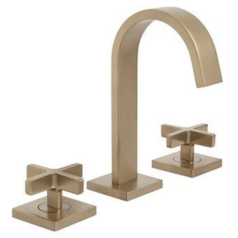 Genuine Speakman Lura 1.25 GPM Cross Handles Brushed Bronze Widespread Faucet