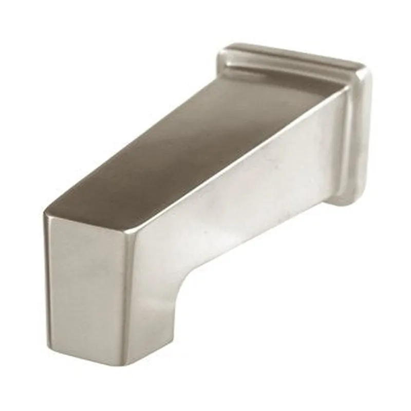 Editor’s Pick Speakman Kubos 5" Non-Diverter Brushed Nickel Tub Spout