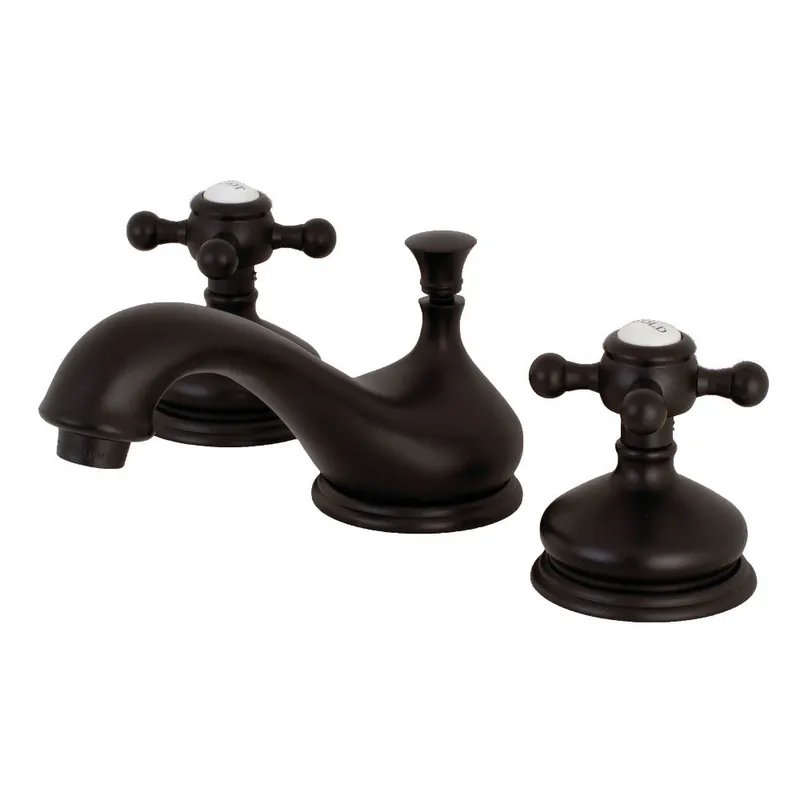 Kingston Brass KS1165BX 8 in. Widespread Bathroom Faucet, Oil Rubbed Bronze In Demand