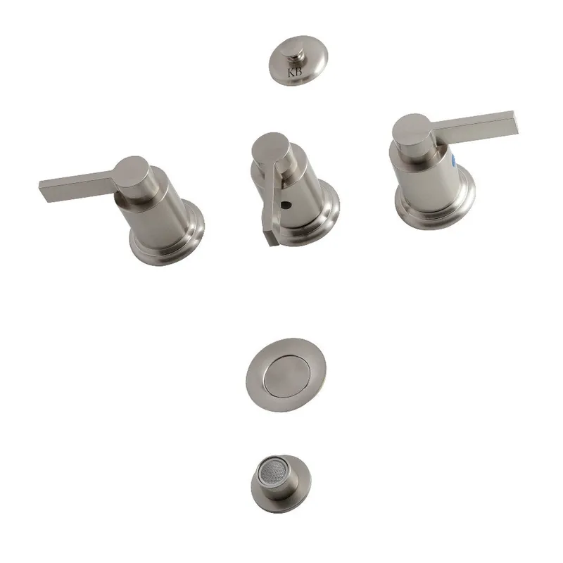 Reduced Price Kingston Brass KB6328NDL NuvoFusion Bidet Faucet, Brushed Nickel