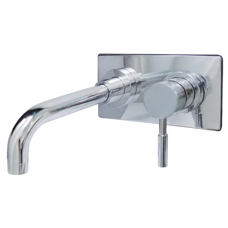 Kingston Brass KS8111DL Single-Handle Wall Mount Bathroom Faucet, Polished Chrome Flash Sale