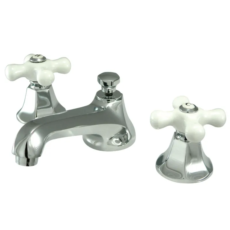 Exclusive Kingston Brass KS4461PX 8 in. Widespread Bathroom Faucet, Polished Chrome