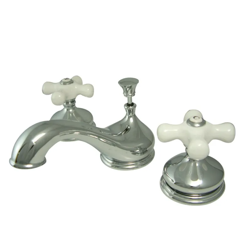 Kingston Brass KS1161PX 8 in. Widespread Bathroom Faucet, Polished Chrome Fan Favorite