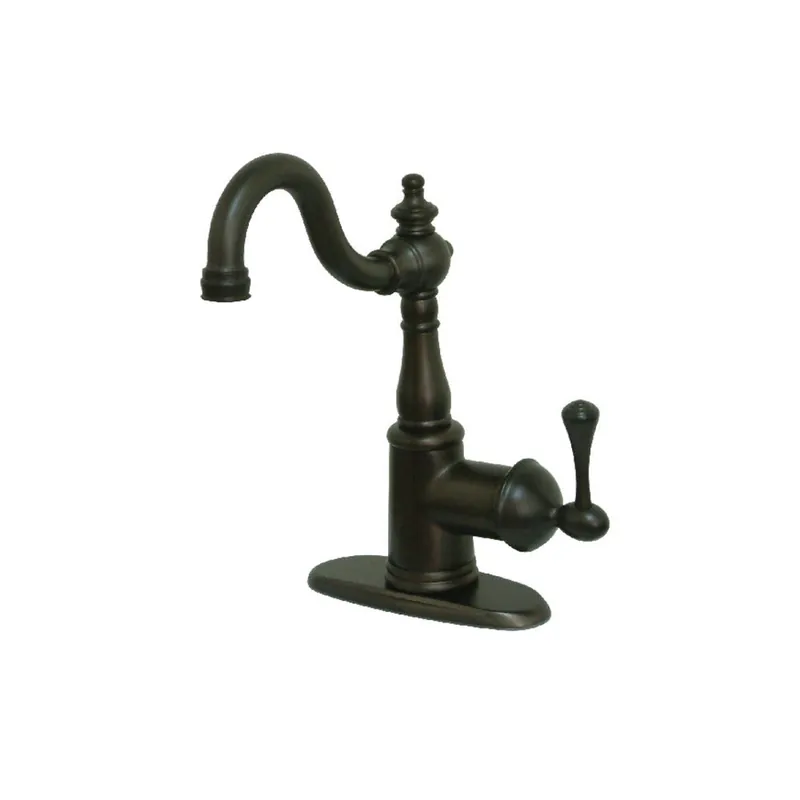 Fauceture FS7645BL Single-Handle 4 in. Centerset Bathroom Faucet, Oil Rubbed Bronze Premium