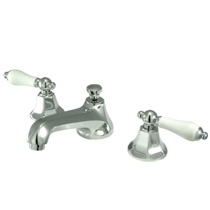 Kingston Brass KS4461PL 8 in. Widespread Bathroom Faucet, Polished Chrome Original