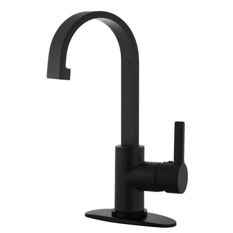 Limited Time Fauceture LS8210CTL Continental Single-Handle Bathroom Faucet, Matte Black