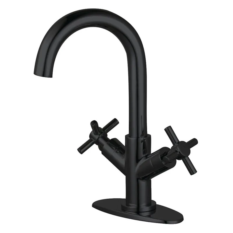 Fauceture LS8450JX Concord Two-Handle Bathroom Faucet with Push Pop-Up, Matte Black Order Now