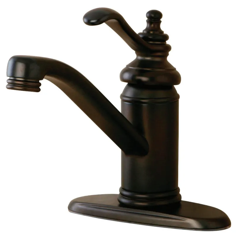 Free Delivery Kingston Brass KS3405TL Templeton 4" Single Handle Bathroom Faucet, Oil Rubbed Bronze