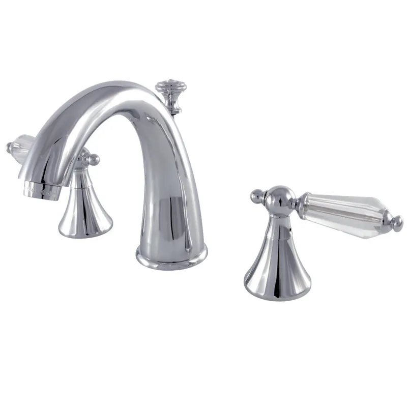 Aqua Eden KS2971WLL 8 in. Widespread Bathroom Faucet, Polished Chrome In Demand