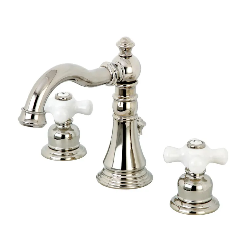 Free Shipping Fauceture FSC1979PX American Classic Widespread Bathroom Faucet, Polished Nickel