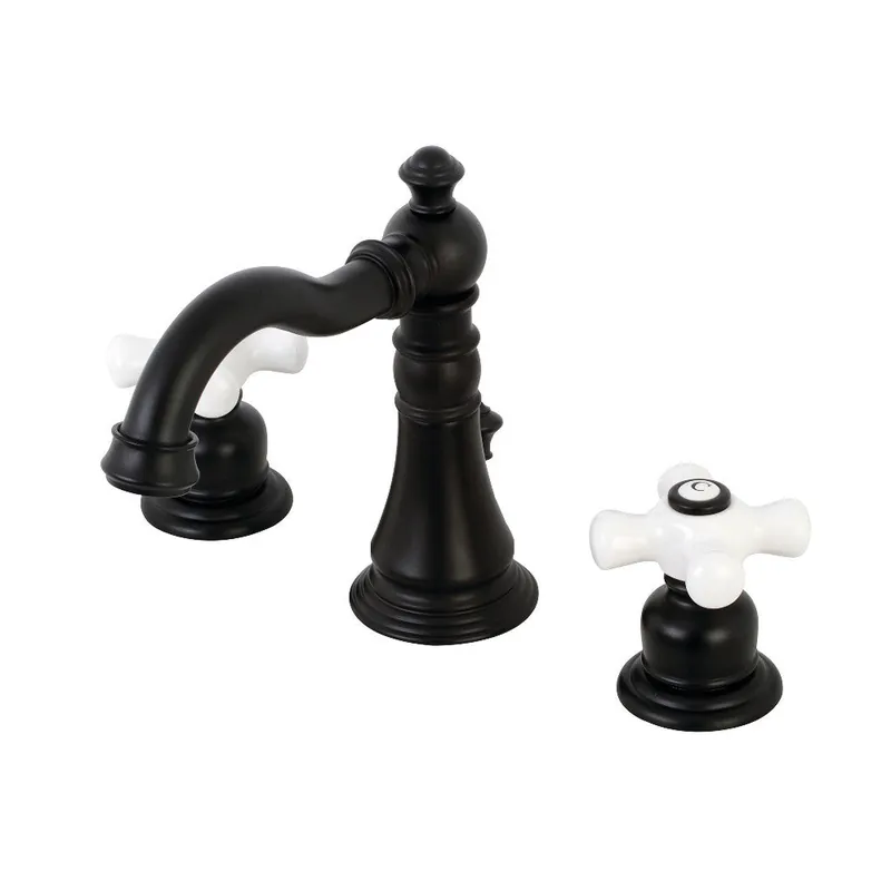 Fauceture FSC1970PX American Classic Widespread Bathroom Faucet, Matte Black Exclusive